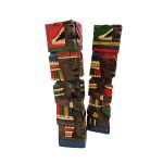 Pair of Aztec totems, Mexico