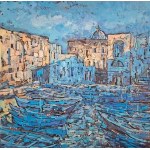 Mirosław Rusinek, Blue City, 2022