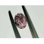 NATURAL POLISHED DIAMOND 0.28 FANCY INTENSE PINK PURPLE - I3 - F40801-19