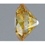 0.50 CT FANCY VIVID YELLOW VVS1 LAB-GROWN DIAMOND