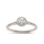 LAB GROWN DIAMOND GOLD RING - 411 18K LG