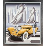 Tomasz Kostecki (ur. 1964), Kobieta i żółty Mercedes, 2025