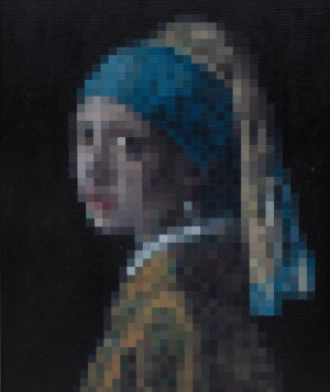 Szymon Ziarek (ur. 1985), Dość niewyraźny portret / Dama 8 bitowa