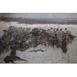 Wojciech KOSSAK (1856-1942), Fragment of the "Berezina" panorama, ca. 1896