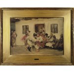 Teodor AXENTOWICZ (1859-1938), Oberek [Kolomyja], ca. 1900.