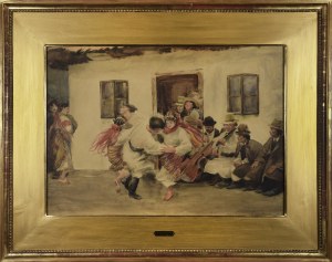 Teodor AXENTOWICZ (1859-1938), Oberek [Kołomyja], ok. 1900