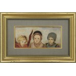 Wlastimil HOFMAN (1881-1970), Children with an Angel