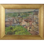 Jean PESKÉ (1870-1949), Rue de la Coutellerie w Pontoise, 1912