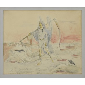Wlastimil HOFMAN (1881-1970), Angel of Death [Tanatos].
