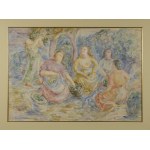 Maria RITTER (1899-1976), Kobiety w sadzie, 1939