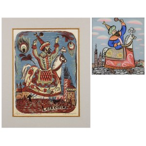 Stanisław RACZYŃSKI (1903-1982), Lajkonik - a pair of works