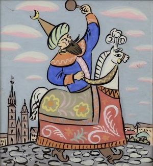 Stanisław RACZYŃSKI (1903-1982), Lajkonik - para prac