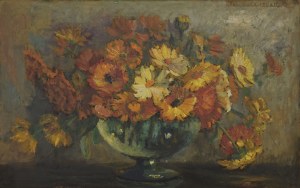 Janina ZAKRZEWSKA-MALISZEWSKA (1909-1982), Cynie w wazonie