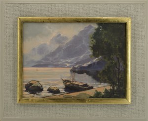Jan Bohumil POSPIŠIL (1898-1968), Pejzaż przybrzeżny
