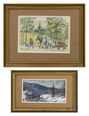 Michał Maksymilian REKUCKI (1884-1971), Para obrazów