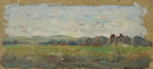 Włodzimierz DMYTRYSZYN (1905-1992), Zestaw 4 prac - Pejzaże, lata 30. XX w.