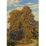 Marian MALSKI, XX w., Park w Rokowie, 1957
