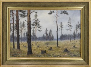 Stanisław CZARNOWSKI (1872-1919), Pejzaż - Las, 1905
