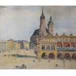 Ignacy PINKAS (1888-1935), Rynek w Krakowie