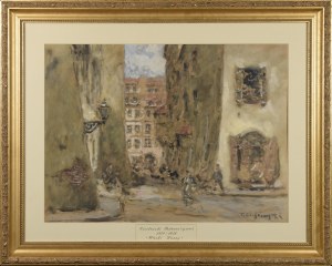 Tadeusz CIEŚLEWSKI (1870-1956), Wąski Dunaj