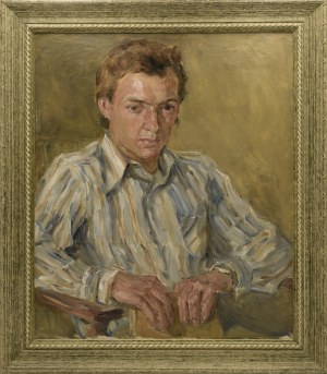 Olgierd BIERWIACZONEK (1925-2002), Portret mężczyzny