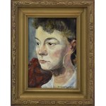 Stanisław SAWICZEWSKI (1866-1943), Portret dziewczyny
