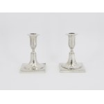 Karol Filip MALCZ (active from 1828 - 1864, company until 1939), Pair of candlesticks