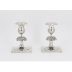 Emil RADKE (active 1830 or 1832-1868), Pair of candlesticks