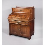 Cylindrical desk in the style of Louis Philippe