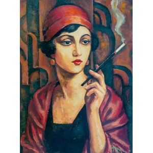 Marek Hausmann, Lady with a Cigarette Holder, 2025