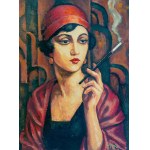 Marek Hausmann, Lady with a Cigarette Holder, 2025