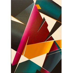 Jean-Claude Plewniak, Geometric Composition, 2025