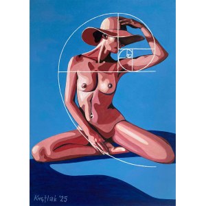 Robert Krężlak, Nu avec chapeau, 2025