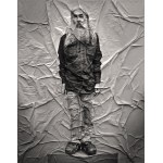 Andrzej Dudek - Dürer living sculpture, metaphysical performance, after Venice in 53