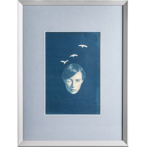Kasia Kalua Krynska, #8 from LIMFA series, cyanotype 2023, unique 1/1