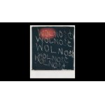 Monika Kossak, If I were a boy would I be a drag? Freedom, Polaroid, 8.8 cm x 10.7 cm