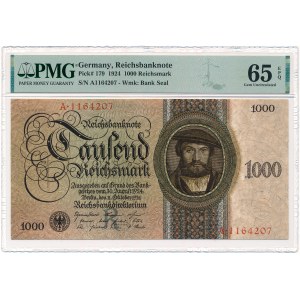 Germany - 1000 Reichsmark 1924 * P179