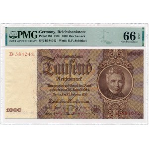 Niemcy - 1000 Reichsmark 1936 * P184