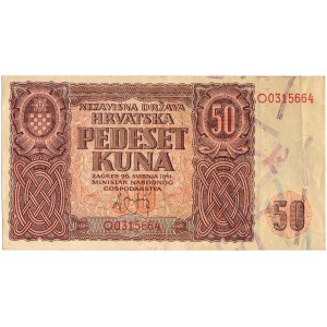 Croatia - 50 Kuna 1941 * P1