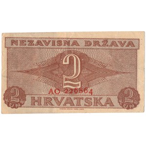 Croatia - 2 Kune 1942 * P8b