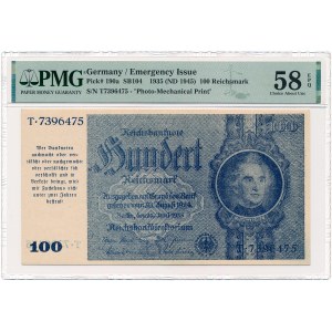Niemcy - 100 Reichsmark 1945 * P190a * Graz, Linz Salzburg