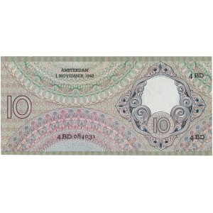 Netherlands - 10 Gulden 1943 * P59