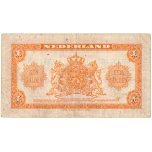 Holandia - 1 Gulden 1943 (1944) * P64 * Rząd Emigracyjny