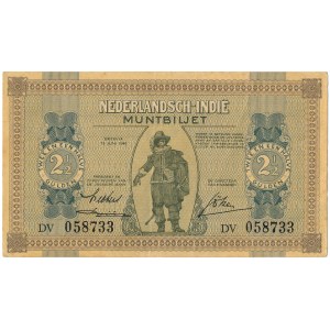 Netherlands India - 2 1/2 Guilders 1940 * P109