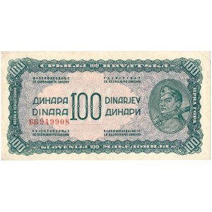 Yugoslavia - 100 Dinar 1944 * P53b