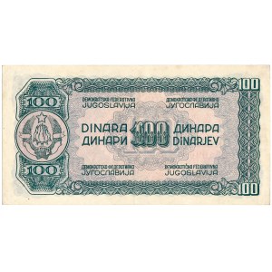 Yugoslavia - 100 Dinar 1944 * P53b