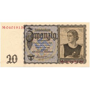 Germany - 20 Reichsmark 1939 (1945) * P185