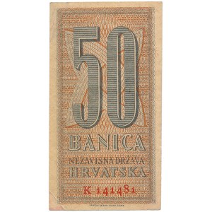 Croazia - 50 Banica 1942 * P6