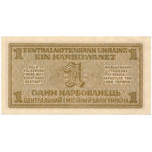 Ukraine - 1 Karbowanez 1942 * P49