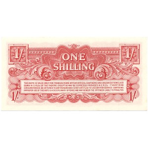 British Armed Forces - 1 Shilling ND/1948 * PM18a * fiber.